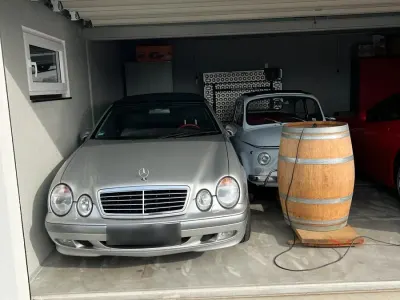 Usata Mercedes CLK230 192 CV (141 kW) 1999 Argento Cabrio