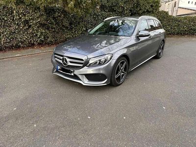 Gebraucht Mercedes C220 AMG line 170 PS (125 kW) 2018 Grau Kombi