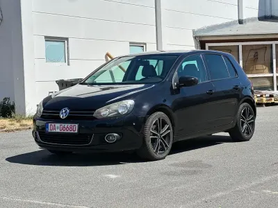Gebraucht VW Golf VI Highline 122 PS (89 kW) 2009 Schwarz Limousine