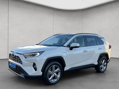 Gebraucht Toyota RAV4 Hybrid Lounge 222 PS (163 kW) 2020 Weiß SUV