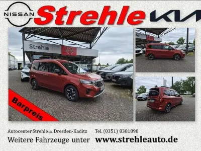 Neu Nissan Townstar Tekna 131 PS (96 kW) 2026 Terracotta metallic Kombi