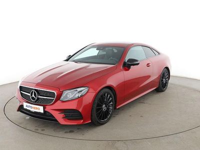 Brugt Mercedes E220 AMG line 194 HK (142 kW) 2020 Rød Coupe