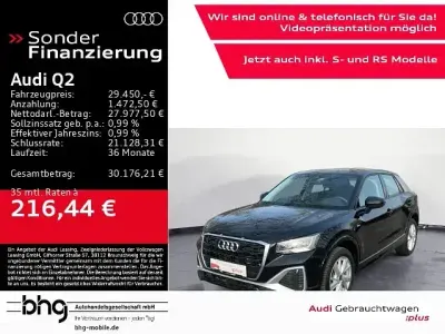 Gebraucht Audi Q2 S-Line 150 PS (110 kW) 2025 Schwarz SUV