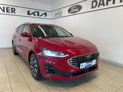 Brugt Ford Focus Titanium 125 HK (91 kW) 2024 Rød Stationcar
