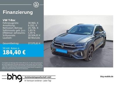 Usata VW T-Roc R-line 150 CV (110 kW) 2025 Grigio SUV