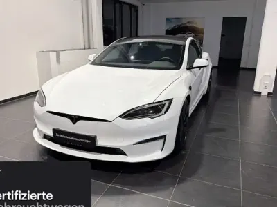 Brugt Tesla Model S Long Range AWD 492 kW (670 HK) 2024 Hvid Hatchback