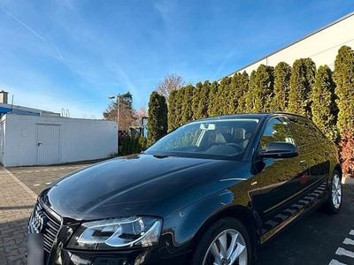 Usata Audi A3 S-Line 140 CV (102 kW) 2012 Nero Utilitaria
