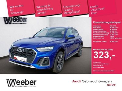 Gebraucht Audi Q5 S-Line 204 PS (150 kW) 2022 Ultrablau (metallic) SUV