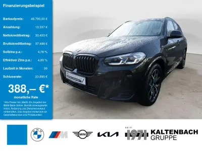 Gebraucht BMW X3 M Sport 190 PS (139 kW) 2024 Schwarz SUV