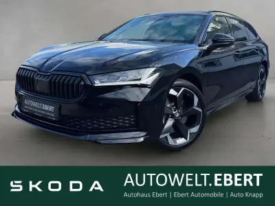 Używany Skoda Superb SportLine 204 KM (150 kW) 2025 Czarny Sedan/Limuzyna