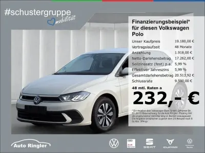 Gebraucht VW Polo Move 95 PS (69 kW) 2023 Ascotgrau Kleinwagen
