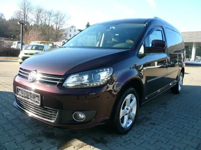 Brugt VW Caddy Maxi Highline 140 HK (102 kW) 2012 Rød MPV