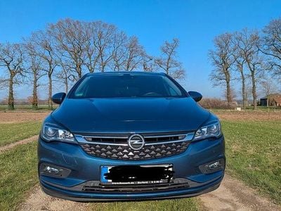 Begagnad Opel Astra 105 HK (77 kW) 2017 Blå Sedan