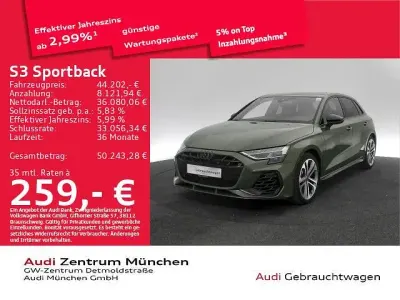 Gebraucht Audi S3 Sport 333 PS (244 kW) 2025 Distriktgrün metallic Limousine
