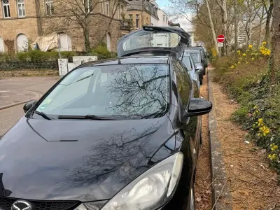 Gebraucht Mazda 2 75 PS (55 kW) 2008 Schwarz Kleinwagen