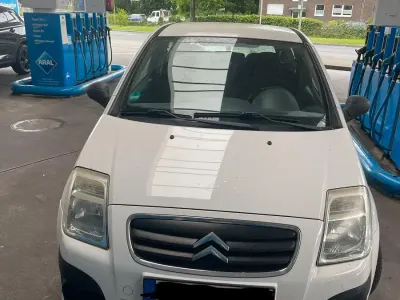Gebraucht Citroën C2 2009 Weiß Kleinwagen