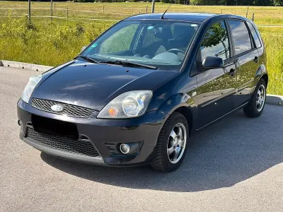 Gebraucht Ford Fiesta 75 PS (55 kW) 2009 Schwarz Kleinwagen