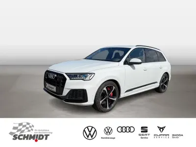 Gebraucht Audi SQ7 Ambiente 435 PS (319 kW) 2021 Gletscherweiß metallic SUV