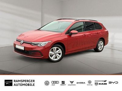 Usata VW Golf VIII Life 131 CV (96 kW) 2021 Rosso Station wagon