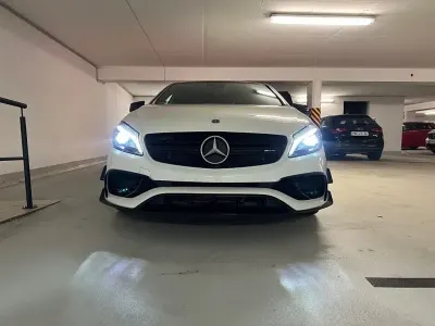 Gebraucht Mercedes A45 AMG AMG 381 PS (280 kW) 2018 Weiß Limousine