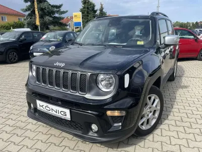 Käytetty Jeep Renegade Limited 131 HP (96 kW) 2023 Musta Katumaasturi