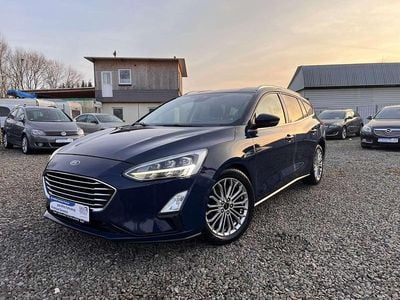 Gebraucht Ford Focus Titanium 120 PS (88 kW) 2019 Blau Kombi