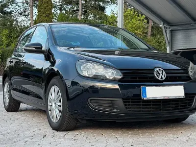 Gebraucht VW Golf VI Trendline 80 PS (58 kW) 2009 Schwarz Kleinwagen