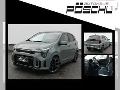 Neu Kia Picanto GT-Line 68 PS (50 kW) 2026 Grün (adventure grün metallic) Kleinwagen