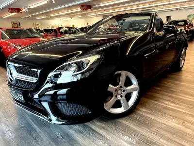 Gebraucht Mercedes SLC200 184 PS (135 kW) 2016 Schwarz Cabrio