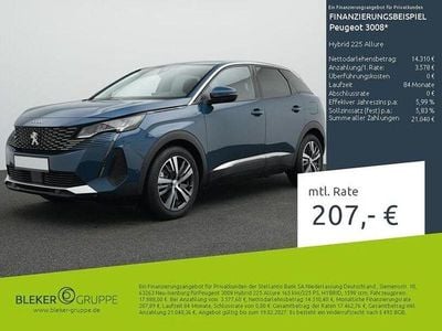 Gebraucht Peugeot 3008 Allure 224 PS (164 kW) 2021 Celebes blau SUV