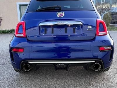 Gebraucht Abarth 595 Turismo 165 PS (121 kW) 2017 Blau Kleinwagen