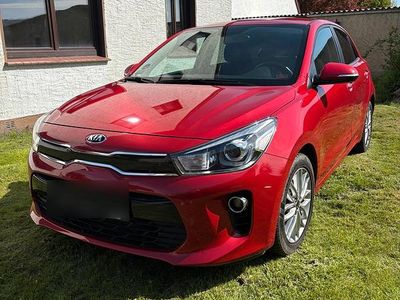 Usata Kia Rio 101 CV (74 kW) 2019 Rosso Utilitaria