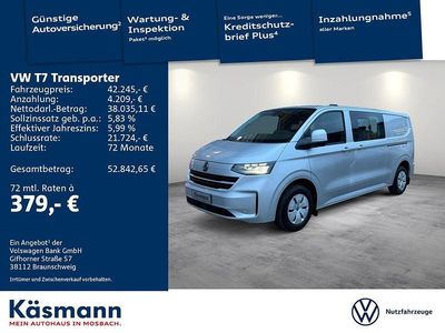 Neu VW Transporter 150 PS (110 kW) 2025 Grau Van