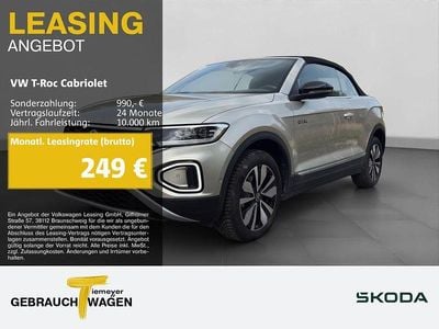 Second-hand VW T-Roc Cabriolet Goal 116 CP (85 kW) 2025 Argintiu Cabrio