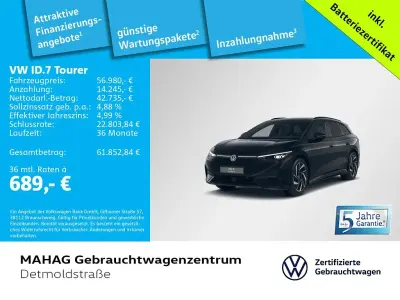 Używany VW ID.7 Pro 210 kW (286 KM) 2025 Czarny Kombi