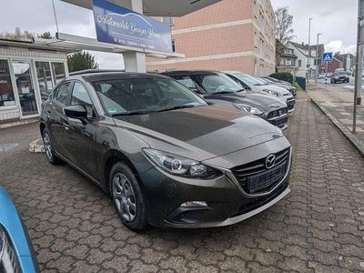 Gebraucht Mazda 3 Prime-Line 101 PS (74 kW) 2014 Obsidiangrau metallic Kleinwagen