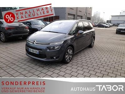 Gebraucht Citroën Grand C4 Picasso Exclusive 116 PS (85 kW) 2014 Lack grau shark/typ aussenverk Van / Kleinbus