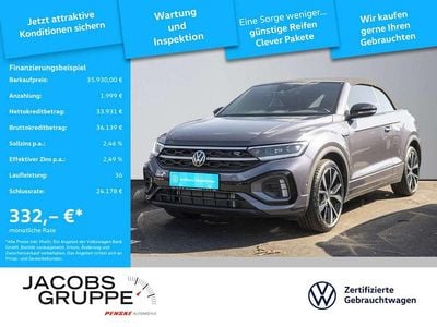 Gebraucht VW T-Roc Cabriolet IQ Drive 150 PS (110 kW) 2025 Grau Cabrio