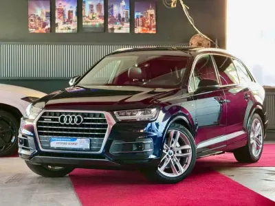 Usata Audi Q7 S-Line 272 CV (200 kW) 2015 Blu SUV
