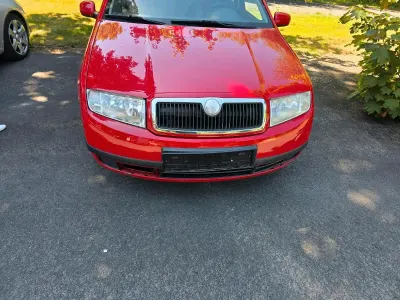 Gebraucht Skoda Fabia 75 PS (55 kW) 2004 Rot Kombi