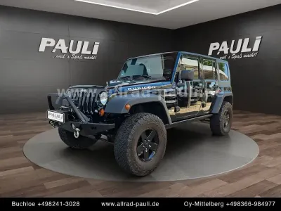 Gebraucht Jeep Wrangler Unlimited Rubicon 177 PS (130 kW) 2008 Schwarz SUV