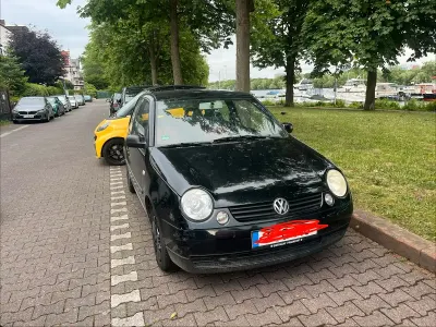 Gebraucht VW Lupo 50 PS (36 kW) 2000 Schwarz Kleinwagen