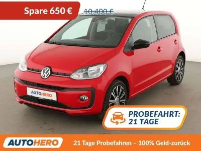 Second-hand VW up! high up! 75 CP (55 kW) 2017 Roșu Hatchback