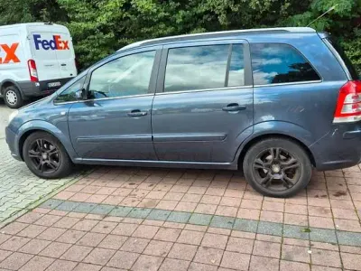 Gebraucht Opel Zafira Edition 140 PS (102 kW) 2007 Blau Van / Kleinbus