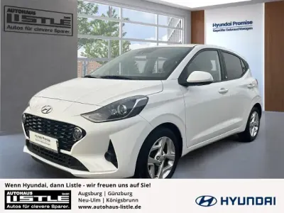Gebraucht Hyundai i10 Edition 30 67 PS (49 kW) 2021 Weiss Kleinwagen