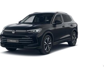Neu VW Tiguan Elegance 150 PS (110 kW) 2025 Schwarz (grenadillschwarz metallic) SUV