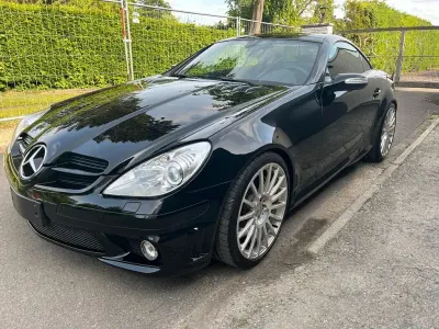 Gebraucht Mercedes SLK55 AMG AMG 400 PS (294 kW) 2005 Schwarz Cabrio