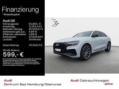 Usata Audi Q8 S-Line 462 CV (339 kW) 2023 Bianco SUV