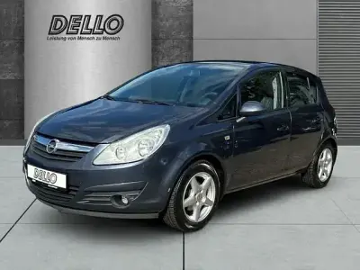 Gebraucht Opel Corsa Edition 80 PS (58 kW) 2008 Blau Kleinwagen