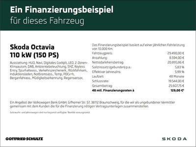 Second-hand Skoda Octavia Selection 150 CP (110 kW) 2025 Gri Break